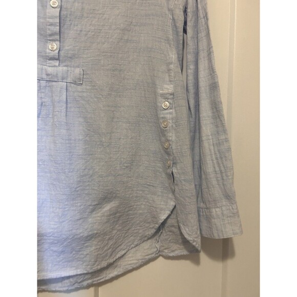 WESTPORT Women’s Size Small L Lightweight Cotton Tunic Style Shirt Button Detail - Picture 3 of 5